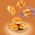 6 Gresorth PCS Artificial Sesame Bread Fake Breads Decoration Faux Sesame Dessert Cake Decor PU Material Bread Model