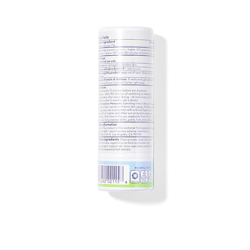 30+ 0.5oz California Baby Super Sensitive SPF Sunscreen Stick | Unscented Baby Sunscreen for Face + Body | Travel Size