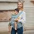 SNOOZYNEST 6-in-1 7-33 Baby Carrier Newborn to Toddler with Hip Seat, Soft Ergonomic All Positions Infant Carrier Ib