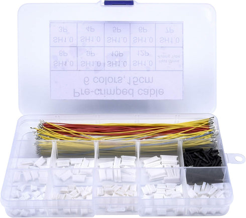 Readytosky SH1.0 Connectors and Pre-Crimped Cables, 15cm Wire for SPRacing F3 Omnibus F4 Pro