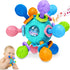 Baby Teething Toys for 0-6 6-12 Months, Montessori Tummy Time Toys for Newborns, Infant Rattles Chew Sensory Toys, Baby