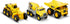 CAT Construction Toys, Die Cast Metal 3 Pack Vehicles - Dump Truck, Cement Mixer, Grader for Ages 3+