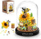 Flower Bouquet Building Sets, 548 PCS Animals Flowers Botanical Collection Mini Bricks Toy for Adults, Valentine's Day