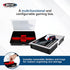BCW Prime X4 Gaming Box: Playing Card Storage Box for Decks and Game Accessories, Includes Removable Dividers and Dice
