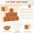 8 8 78 Kigley Pcs Custom Wooden Name Sign Letter Blocks and Wooden Letter Name Wooden Cubes Wooden Blocks