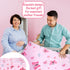3 Set Sets Tudomro Pieces Butterfly Nursery Crib Bedding for Girls, Standard Size Bedding with Comforter Fitted Sheet