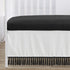 Set 4p Sweet Jojo Designs Black White Boho Stitch Boy Girl Gender Neutral Unisex Baby Crib Bedding Infant Nursery Room