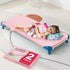 2 Pcs Cot Sheets for Daycare, 23" x 51", Pink Daycare Cot