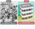 1 Toys Organizer Storage Case for Lego Box Kids Toy Stackable Building Blocks with Lids Bins Adjustable Lego Storage