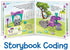 Learning Resources Coding Critters Scamper & Sneaker - 22 Pieces, Screen-Free Early Coding Toy for Kids Ages 4+