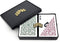 Copag 1546 Design 100% Plastic Playing Cards, Bridge Size Green/Burgundy (1 Set)