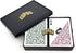 Copag 1546 Design 100% Plastic Playing Cards, Bridge Size Green/Burgundy (1 Set)