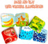 Floating Baby Bath Books BabyBibi - Kids Learning Bath Toys, Waterproof Bathtime Toys for Toddlers (Set of 4)
