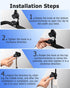 360 Umbrella Holder for Stroller, Baby Stroller Umbrella Attachment, Umbrellas Connector Clip to Handlebar, Degree
