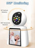 Diyeeni 2K, 360 Indoor Security Camera Pet Camera, Degree Home Security Camera for Baby/Elder/Nanny with Night Vision