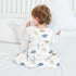 Rayon from Bamboo Sleep Sack Baby Wearable Blanket 0.5 Tog, Soft Kids Sleeping Bag for 0-6 Months, Unisex Grey