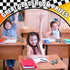 12 1.97'' Soulchen Pcs Race Cars Party Favors Stress Balls, Black and White Themed Sensory Fidget Toys Gifts for Kids