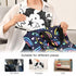 BOESI Halloween Ghosts and Bats Portable Changing Pad, Baby Changing Pad, Waterproof Diaper Changing Travel Bag