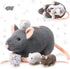 5 Pcs Mouse Stuffed Animals Set - 14'' Large Mommy Rat Plush with 4 Small Mouse Babies for Kids Birthday