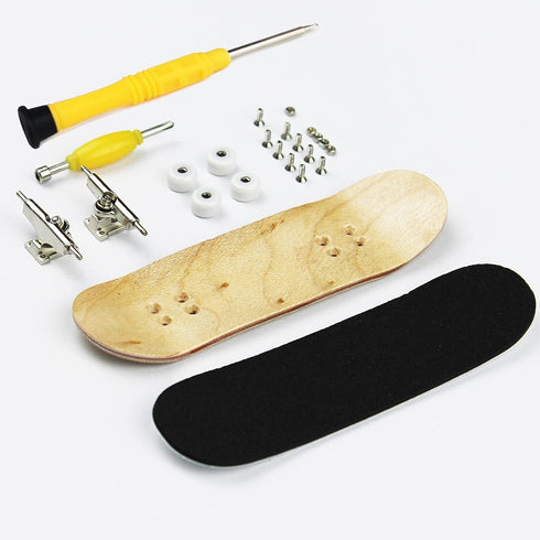 Professional Finger Skateboard with Wheels and Bearings, Mini Fingerboard Toy for Adults and Kids