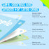 50 PCS Kid First Cognitive Flashcards, Double Sided Colorful Cards for Pre-K Learning Tool