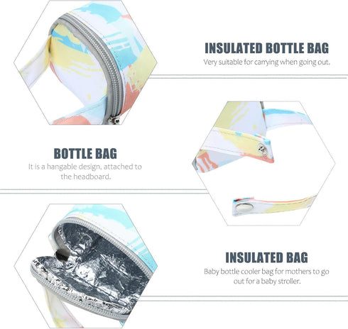 ORFOFE Insulated Bottle Cooler Bag for Milk with Thermal Insulation and Portable Design, Breastmilk Storage Bag