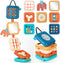 Busy Board for 1 Year Old, Travel Toys for Toddlers 1-3, Montessori