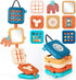 Busy Board for 1 Year Old, Travel Toys for Toddlers 1-3, Montessori