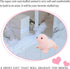Seal Plush Stuffed Animal Pink Cute Seal Toy Pillow Kawaii Doll for Kids, 9 inch