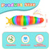 12Pcs 8-12 Cevioce Easter Basket Stuffers for Kids Toddlers Toddler Party Favors for Kids Fidget Toys Slug for Students