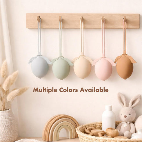 3 Pack-Ivory+Sage+Blush Silicone Pacifier Holder Case Binky Holder Silicone Pacifier Case for Boys Girls Portable Paci