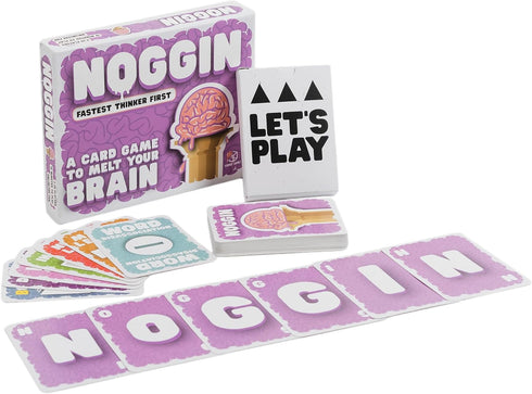 Noggin Party Game - Hilarious Fast-Thinking Word Game, Addictive Strategy Card Game for Kids & Adults