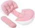 SUPVOX Maternity Body Pillow U-Shaped Small Pregnancy Pillow for Pregnant Women Side
