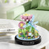 HI-REEKE Flower Dragonfly Bouquet Building Block Set, Micro Mini Botanical Building Toy for Women, 568 PCS