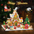 2025 Set 24 Countdown 10+ INSOON Advent Calendar Gingerbread House Mini Building with Lights, Days Christmas Building