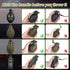 Tactical Toy-Grenade for CS Battle Game, 2Pcs Refillable Fun Impact Grenade Toy with 20 Foam Ammo