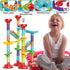 ailixinda 50 Set,STEM Set 15 PCS Marble Toy Premium Educational Building Block Toy,Marble Track Race with Glass Marbles