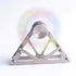 Ferris Wheel Fidget Spinner - Kinetic Desk Toy with Stand, Metal Stainless Steel, High Speed Colorful Marble Rainbow,
