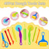 Set, 49 Sets 4-8, LCY WEDSHI Dough Tool Pcs Dough Tools for Kids Ages Dough Accessories Includes Animal Molds, Cutters