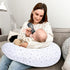 4-in-1 Tummy 0-24 MIIMER Time Baby Mat & Seated Support Cushion, Detachable Nursing Pillow with High, Firm, Large Area