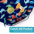 3 Pcs Long Sleeved Bib Set, Baby Waterproof Bibs with Pocket Bundle, Toddler Bib with Sleeves and Crumb Catcher