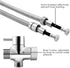GORKEM Set Set) Handheld Bidet Sprayer for Toilet, Spray Attachment with Hose for Feminine Wash, Baby Cloth Diaper
