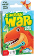 Outset Media Dinosaur War Card Game - Classic War Game in Jurassic Splendor for 2 Players