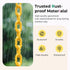 Swingset DECORLIFE Toddler Swing Seat, Outdoor Baby Swing with Coated Chains, Heavy Duty High Back Full Bucket Swing