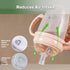 6+ 8oz./250ml) haakaa Weighted Straw Sippy Cup for Month Old, Silicone Weighted Straw Cup Milk Sippy Cup Baby Water