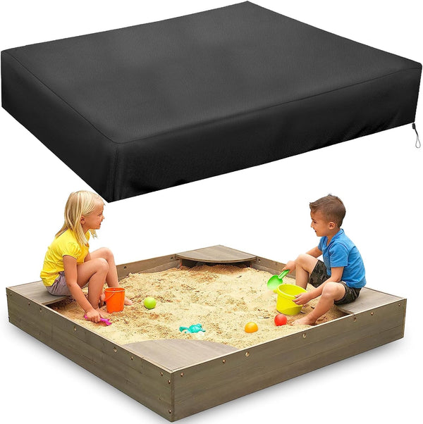 MRWiZMS Sandbox Cover, Lid-60in, 420D Oxford Cloth Waterproof, UV Resistant and Dustproof, Suitable