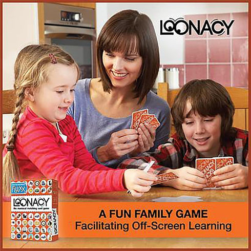 Loonacy Card Game, Maniacal Matching for 2-5 Players