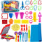 Dough Tools for Kids - 41Pcs Dough Toys Include Play Food Molds, Roller, Cutters, Scissor, and Storage Bag Gifts