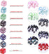 10 Sets Random Assortment Polyhedral RPG Mini Dice (70pcs), 10mm Mini DND Magic Dice Set for RPG