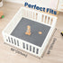 Floor,1.3" 50"50" Tummy Huloo Sleep Baby Play Mat for Thick Elasti-Foam Playpen Mat for Time,Water Repellent Soft Coral